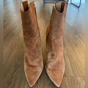 Calvin Klein Brown Heeled Boots